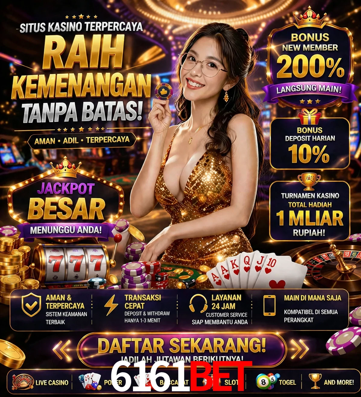 Roleta e blackjack 6161bet