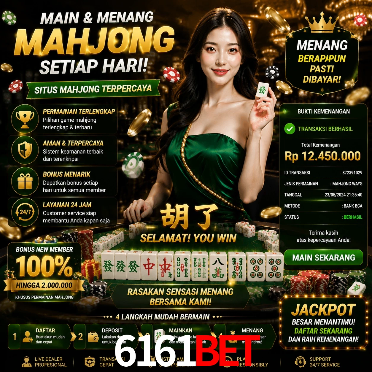 Ganhar e sacar na 6161bet